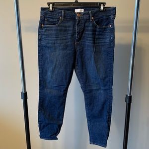 LOFT Curvy Skinny Jeans